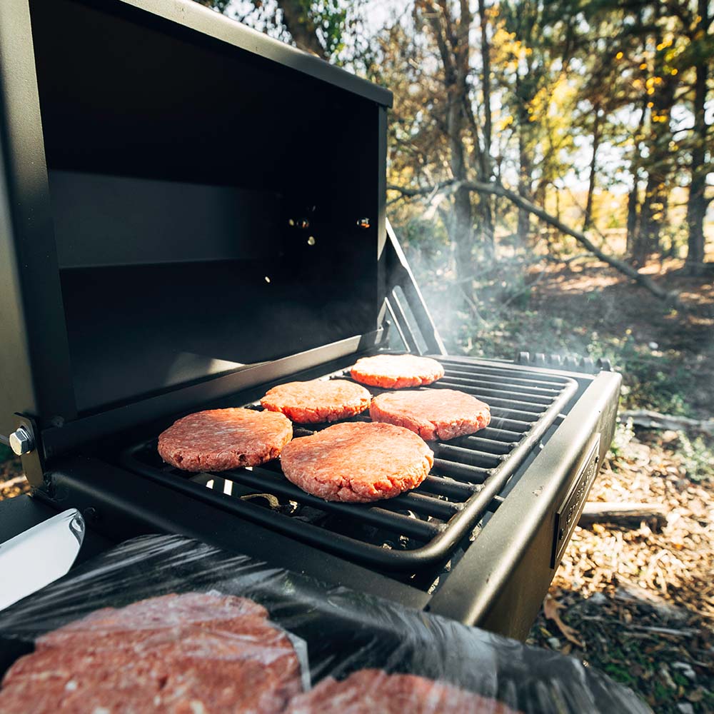 260 Sq. In. Covered Park-Style Charcoal Grill - Image 4