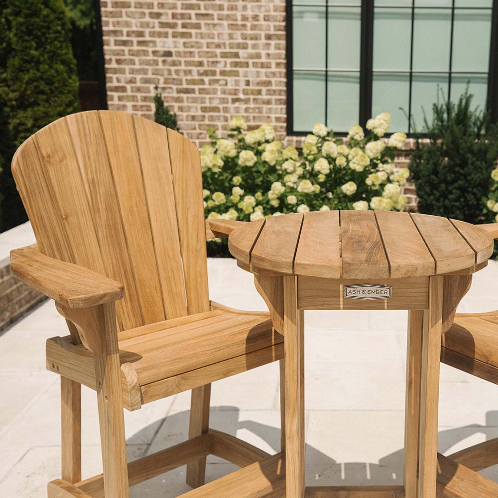 Adirondack Bar Table and Chair Set - Image 4