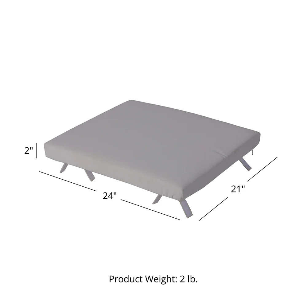 Sunbrella® Cushion for Adirondack Ottoman - Image 12