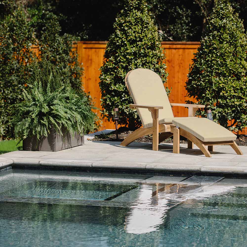 Sunbrella® Cushion for Adirondack Ottoman - Image 15