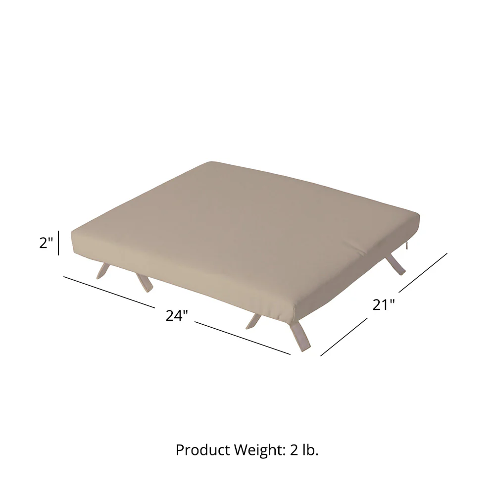 Sunbrella® Cushion for Adirondack Ottoman - Image 18