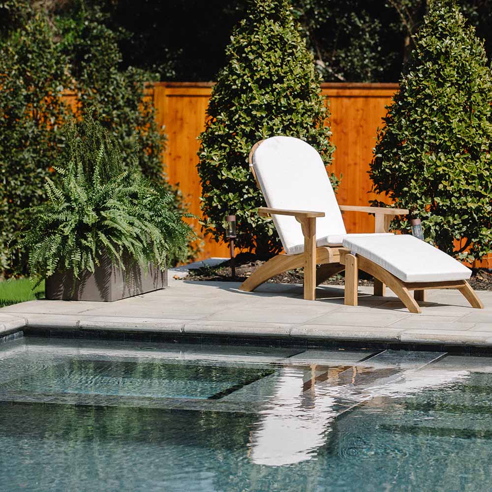 Sunbrella® Cushion for Adirondack Ottoman - Image 3