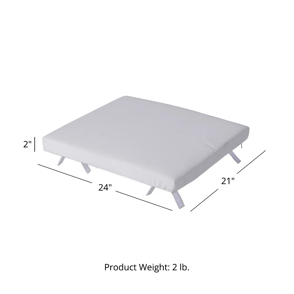 Sunbrella® Cushion for Adirondack Ottoman - Image 6