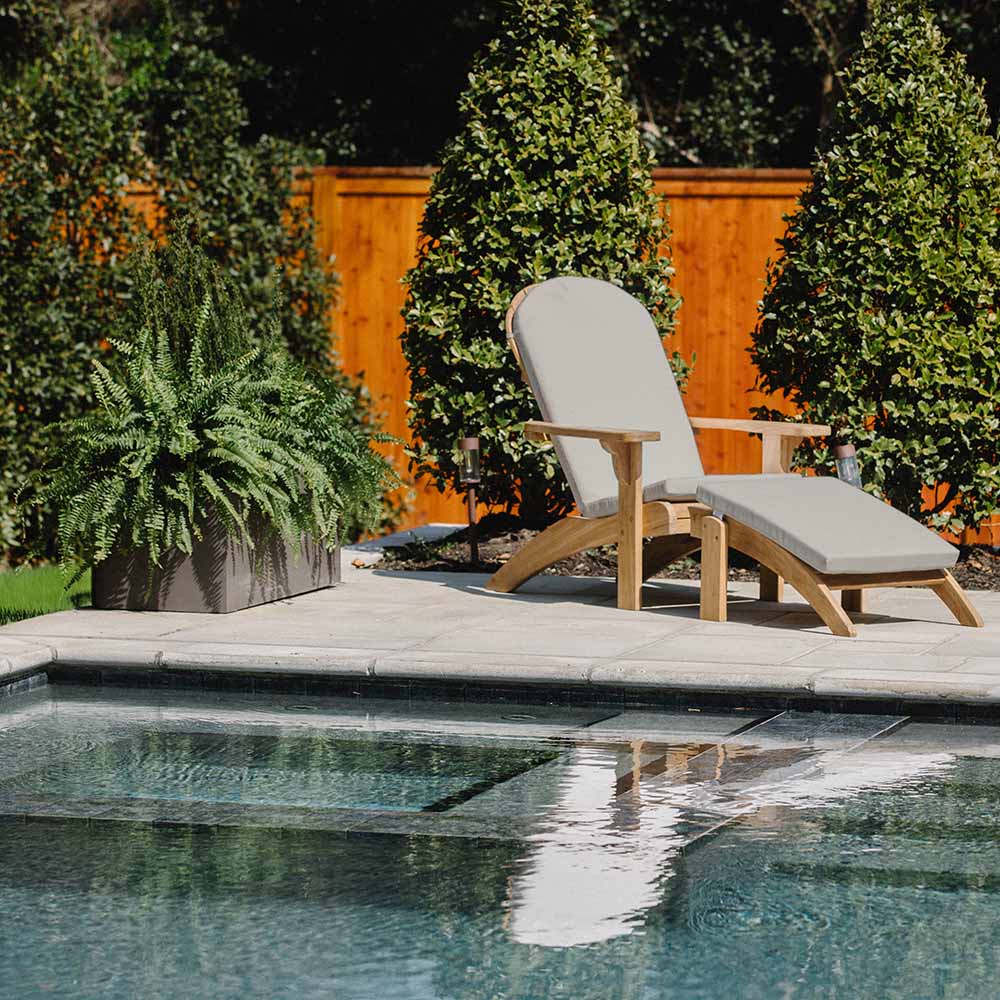 Sunbrella® Cushion for Adirondack Ottoman - Image 9