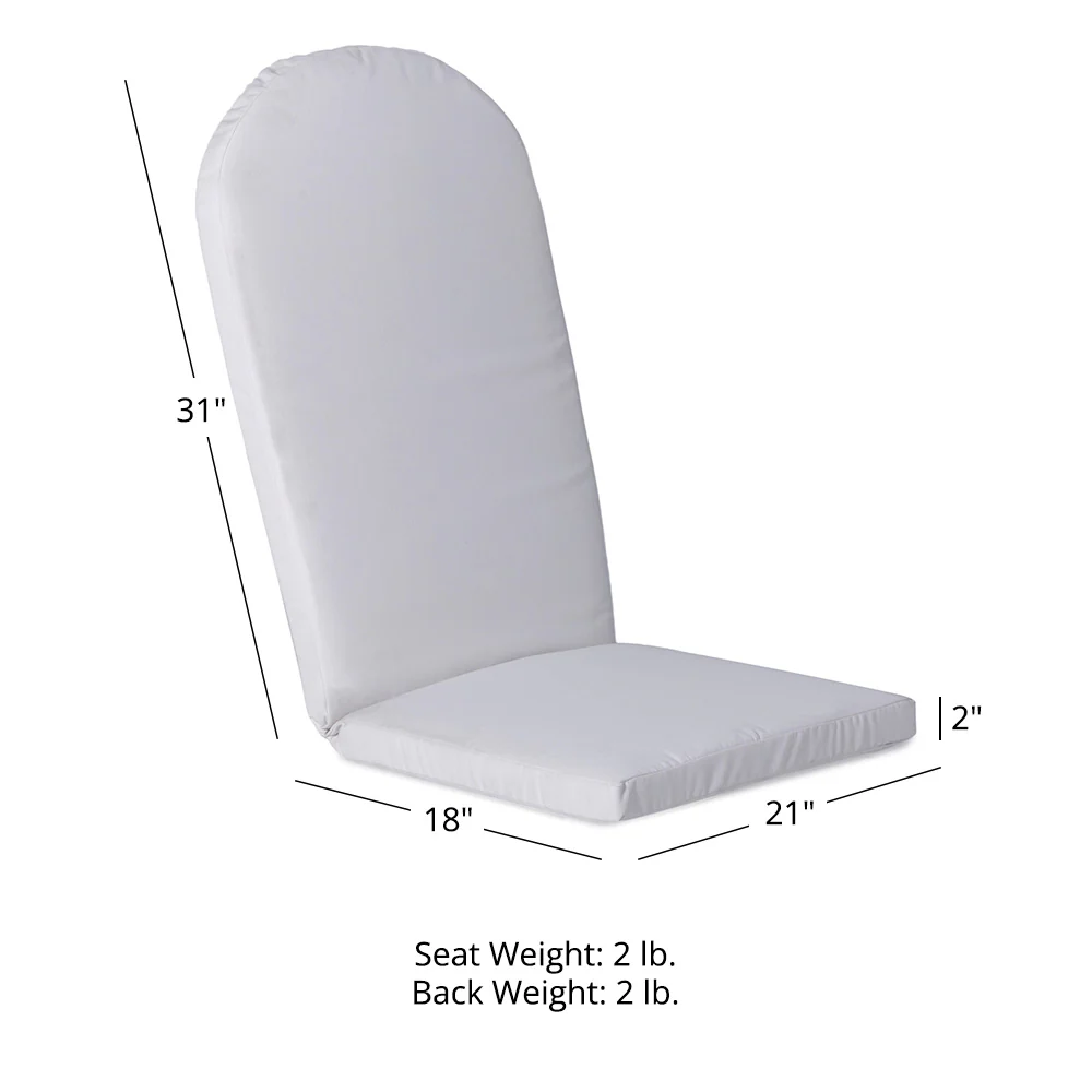 Sunbrella® Cushion Set for Adirondack Chair - Image 7