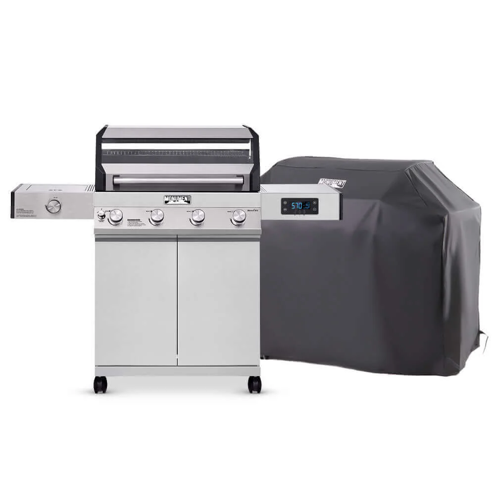 Monument Grills Denali 405 - Stainless Smart Tech Propane Gas Grill - Image 16