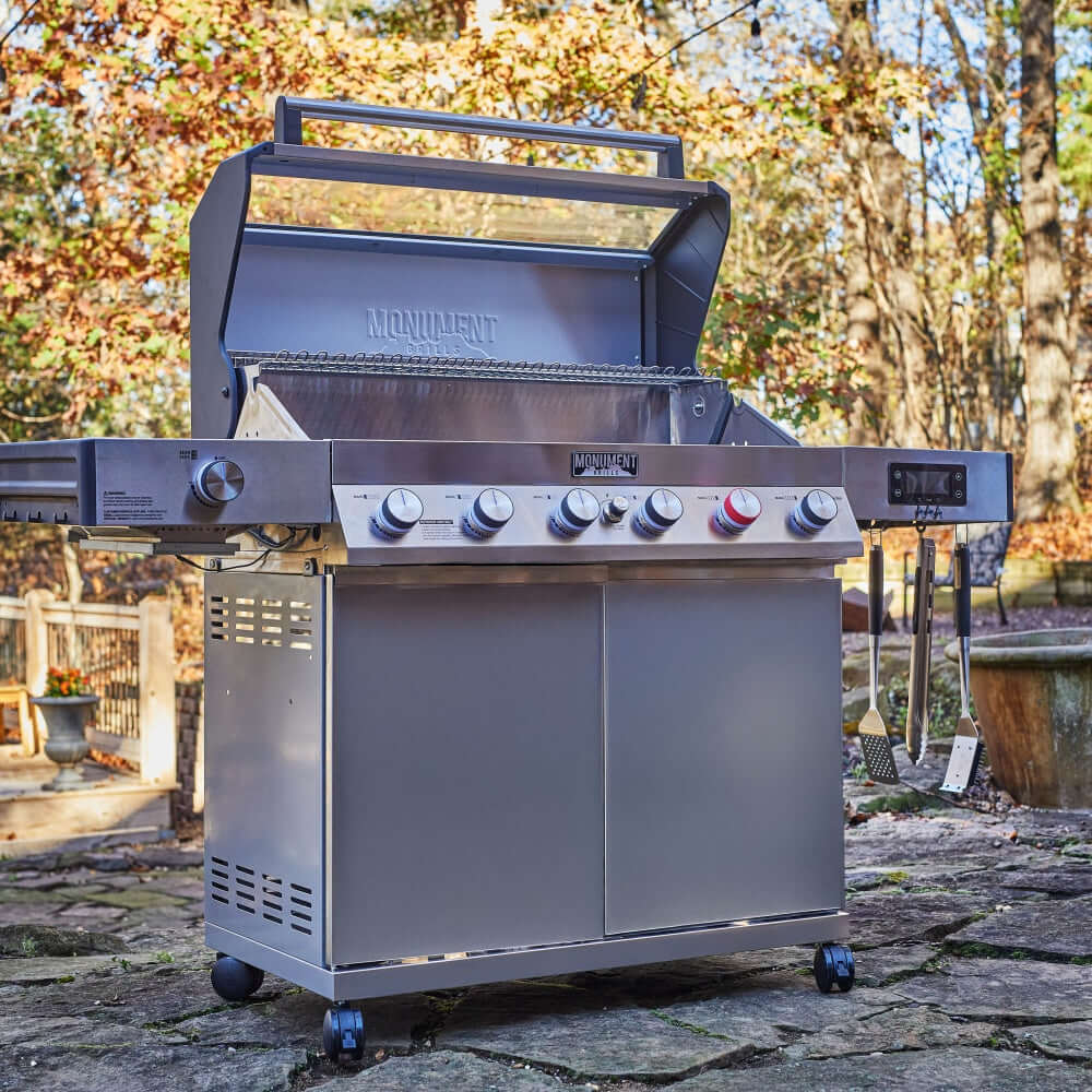 Monument Grills Denali 605Pro - Stainless Smart Propane Gas Grill - Image 17