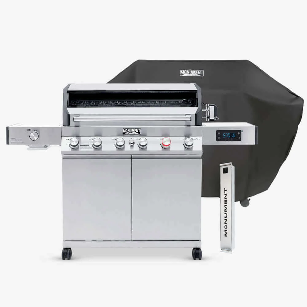 Monument Grills Denali 605Pro - Stainless Smart Propane Gas Grill - Image 26