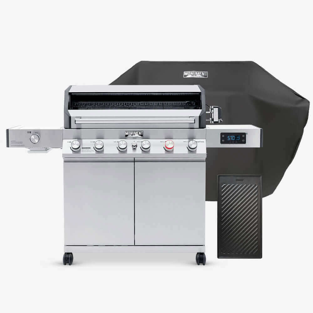 Monument Grills Denali 605Pro - Stainless Smart Propane Gas Grill - Image 51