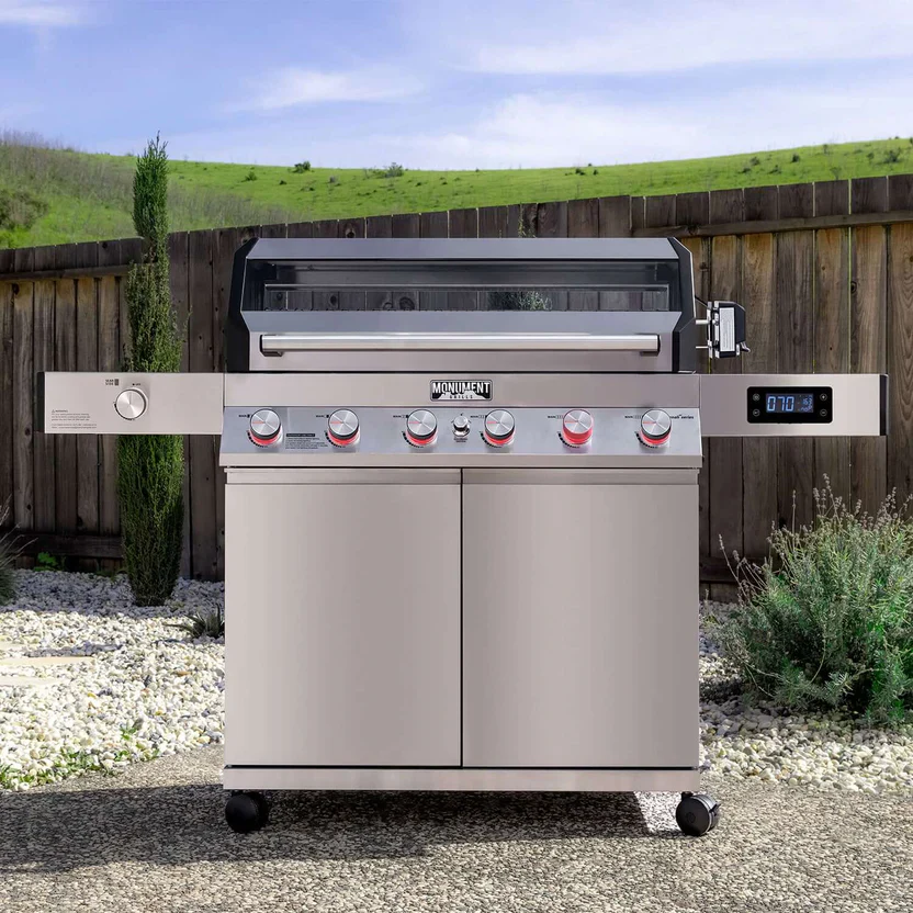 Monument Grills Denali 605Pro - Stainless Smart Propane Gas Grill - Image 52