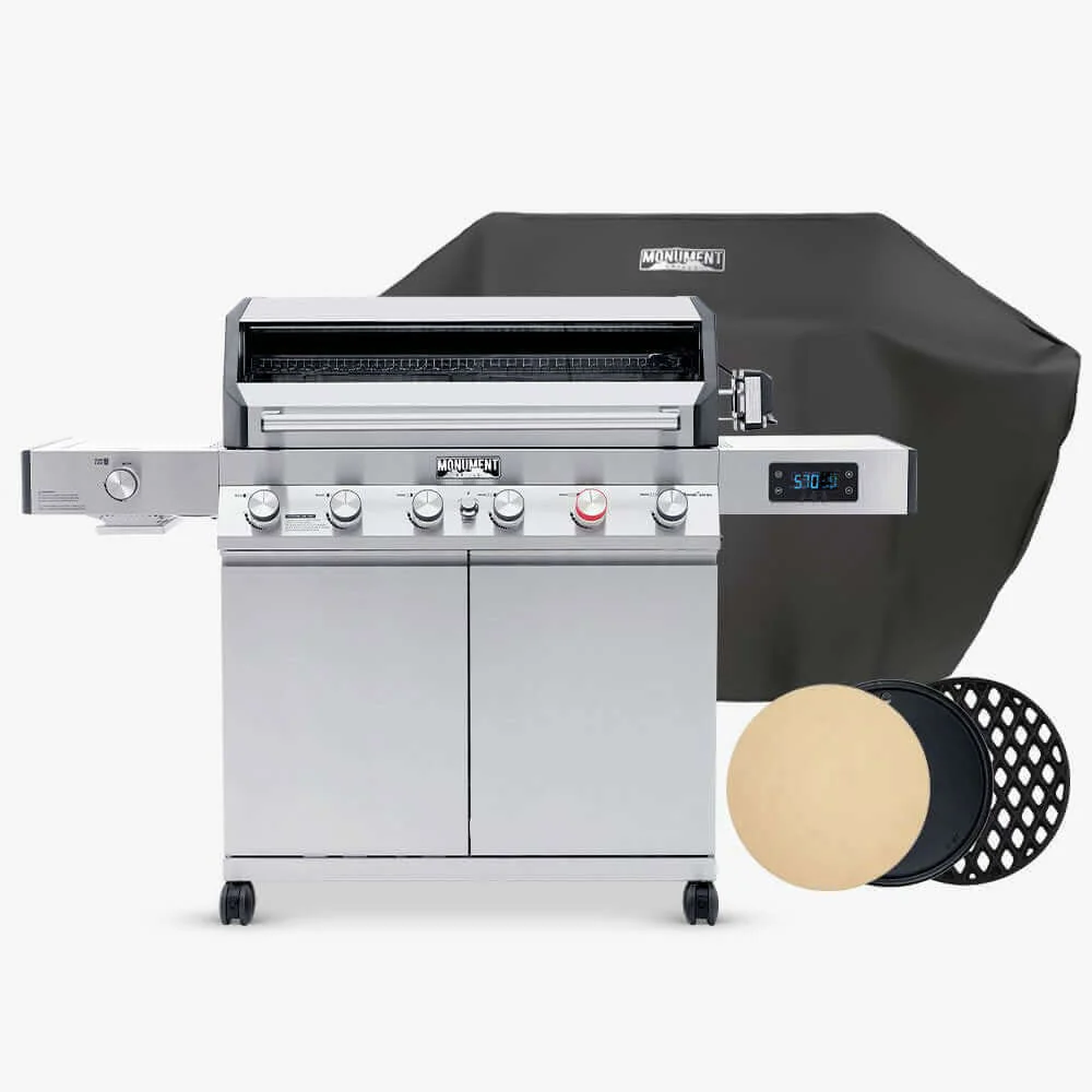 Monument Grills Denali 605Pro - Stainless Smart Propane Gas Grill - Image 79