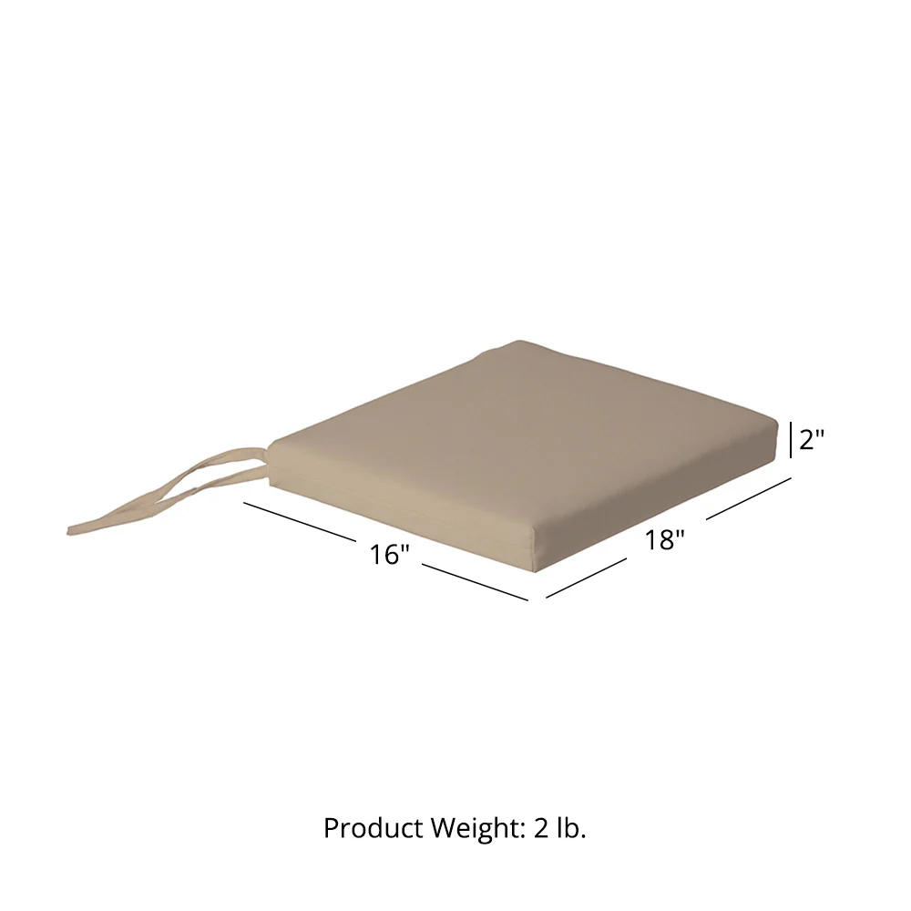 Sunbrella® Cushion for Hawthorne Folding Chair - Image 18