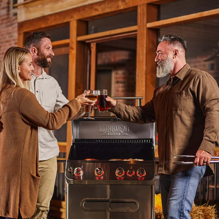 Monument Grills Mesa 415BZ - Stainless Propane Gas Grill - Image 70