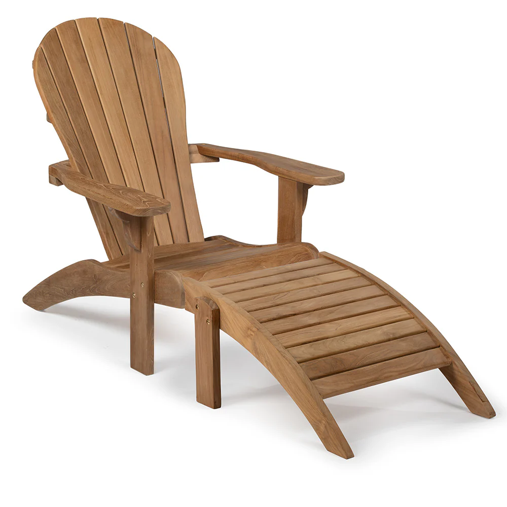 Savannah Grade A Teak Adirondack Chair - Image 11