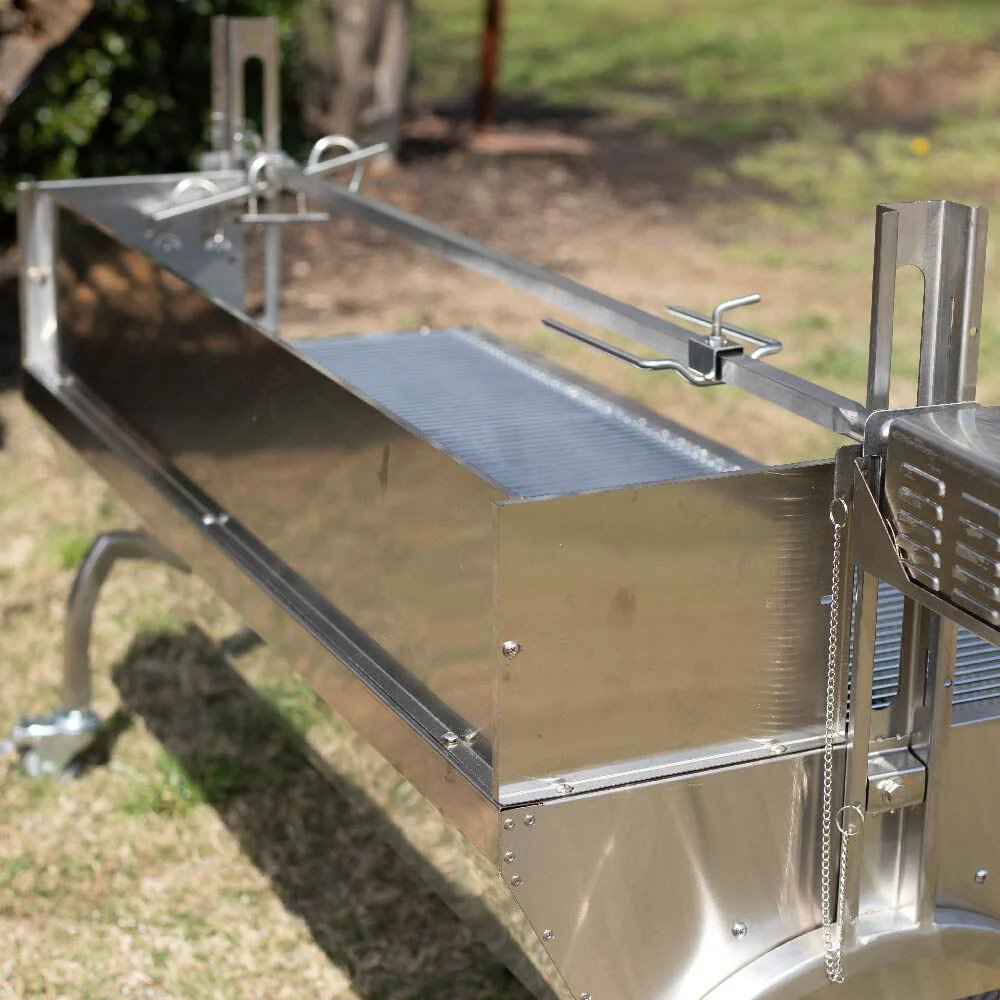 Scratch and Dent - 25W Stainless Steel Rotisserie Grill w/Windscreen - FINAL SALE - Image 4