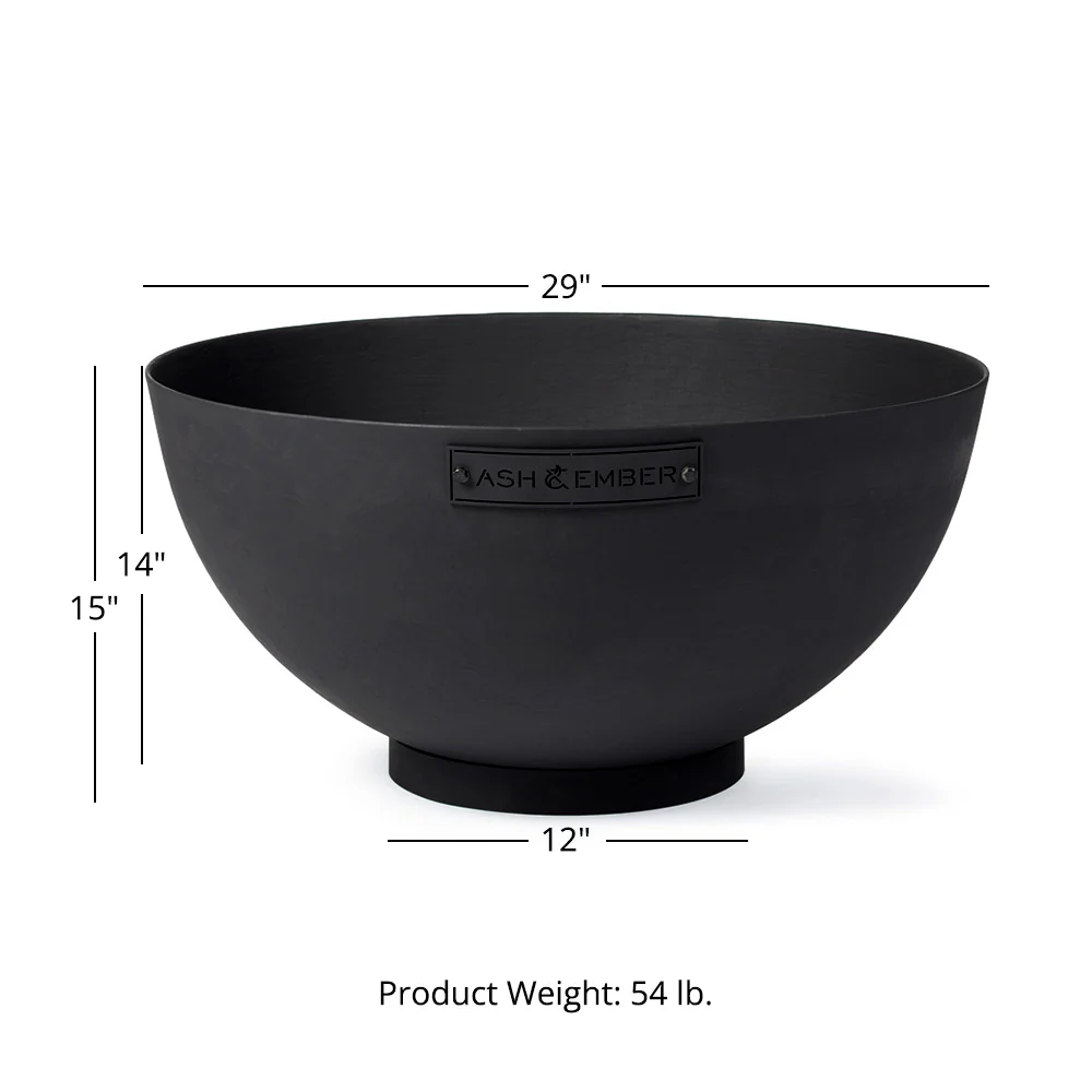29" Hemisphere Fire Pit - Image 10