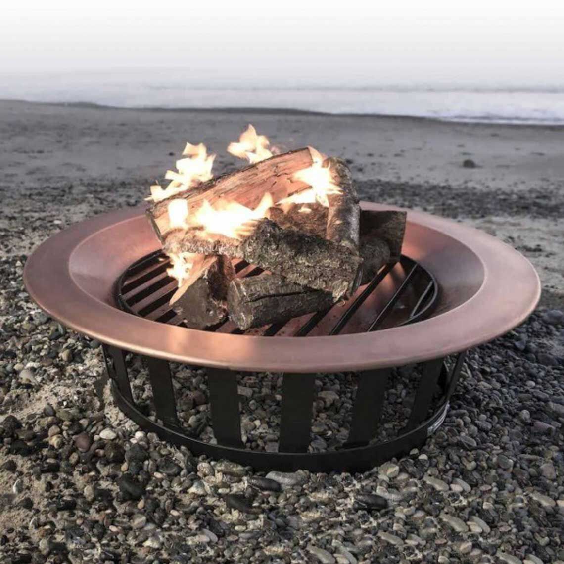 Scratch and Dent - 39" Solid Copper Fire Bowl Pit - FINAL SALE - Image 2