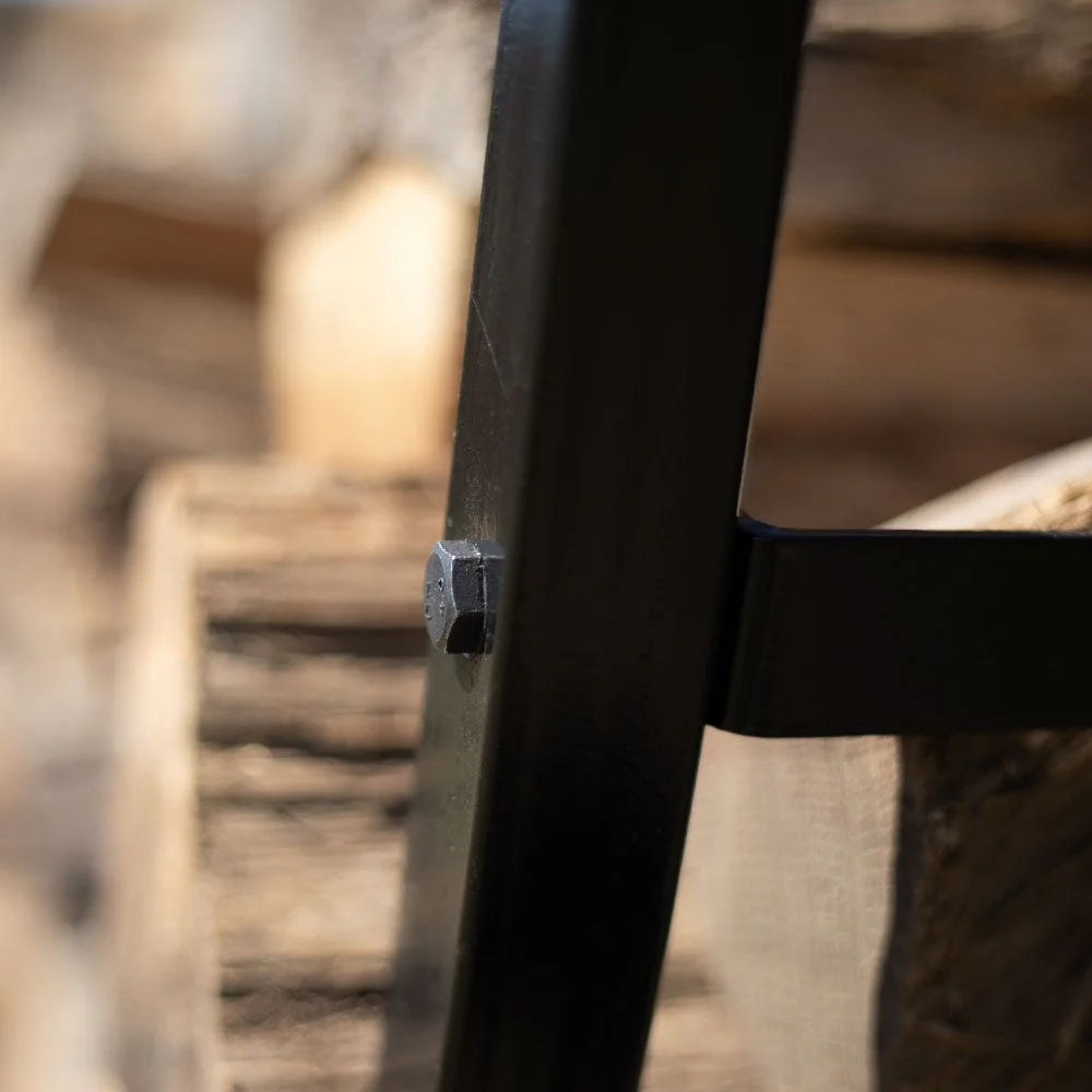 Scratch and Dent - 8' Crescent Firewood Rack - FINAL SALE - Image 7