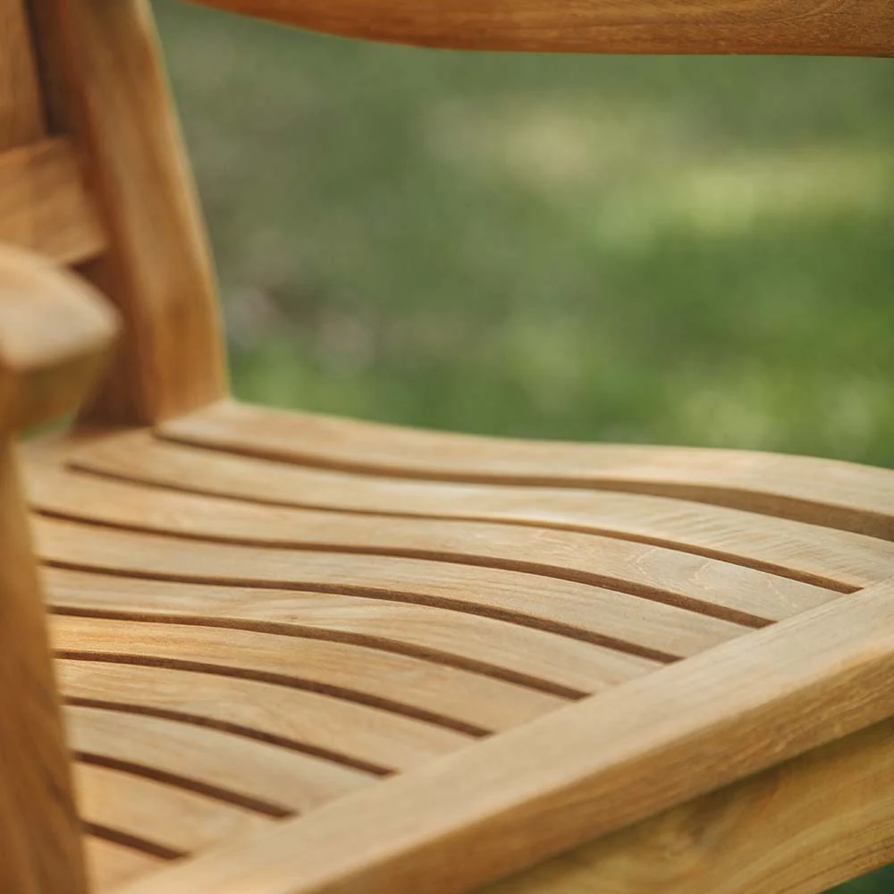 Scratch and Dent, Cascade Grade A Teak Rocking Chair - Image 8