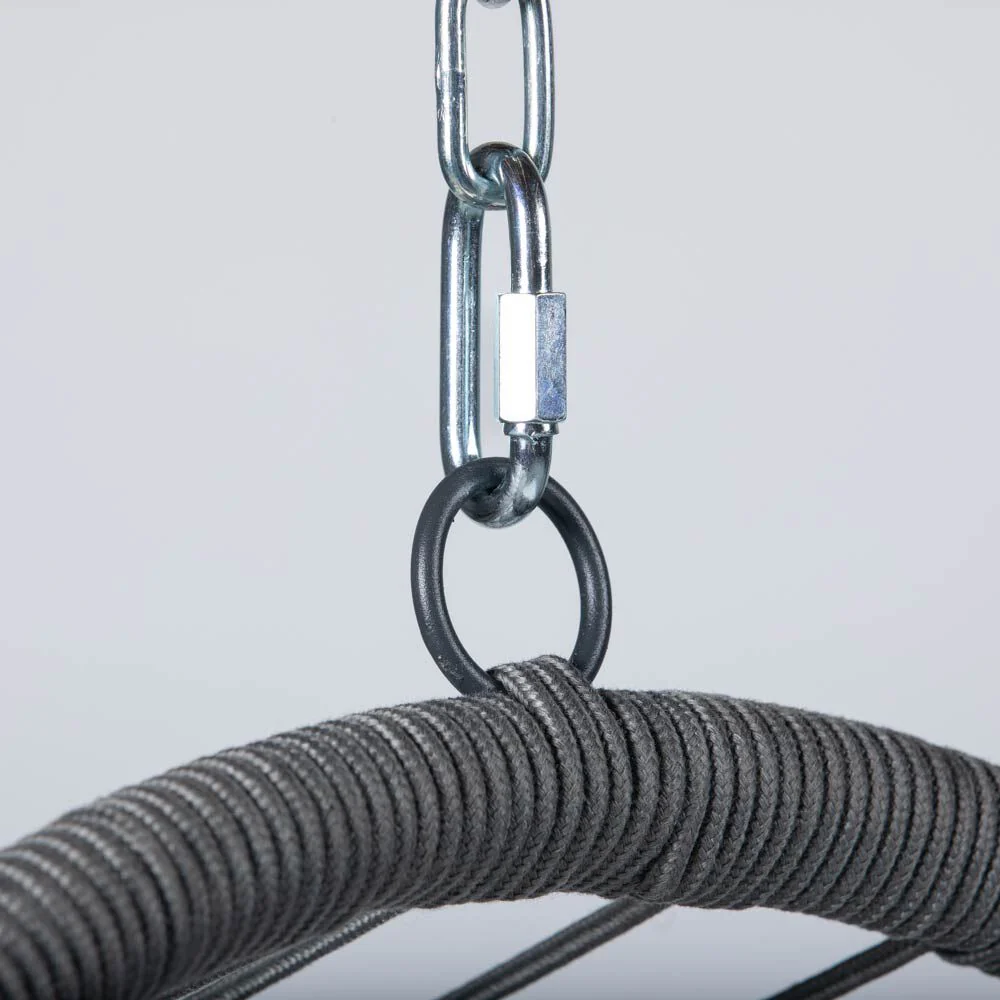 Scratch and Dent - Caspian Patio Hanging Chair with Stand - FINAL SALE - Image 8