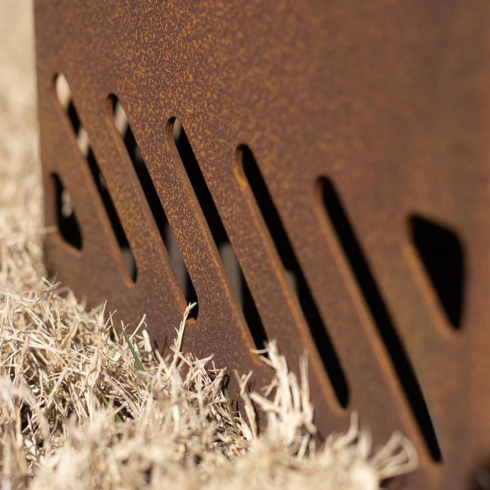 Scratch and Dent, Corten Steel Dual Flame Smokeless Fire Pit | 19.5" - Image 6