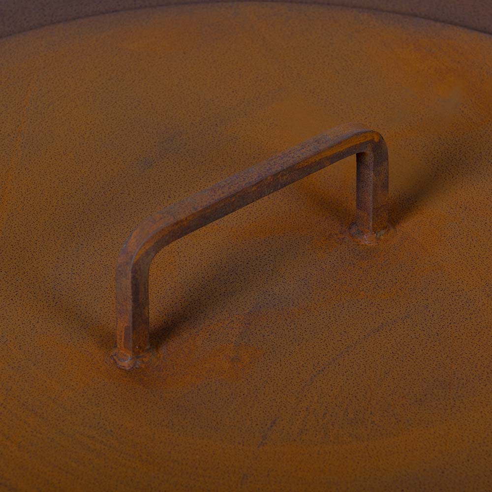 Scratch and Dent, Corten Steel Dual Flame Smokeless Fire Pit | 19.5" - Image 7
