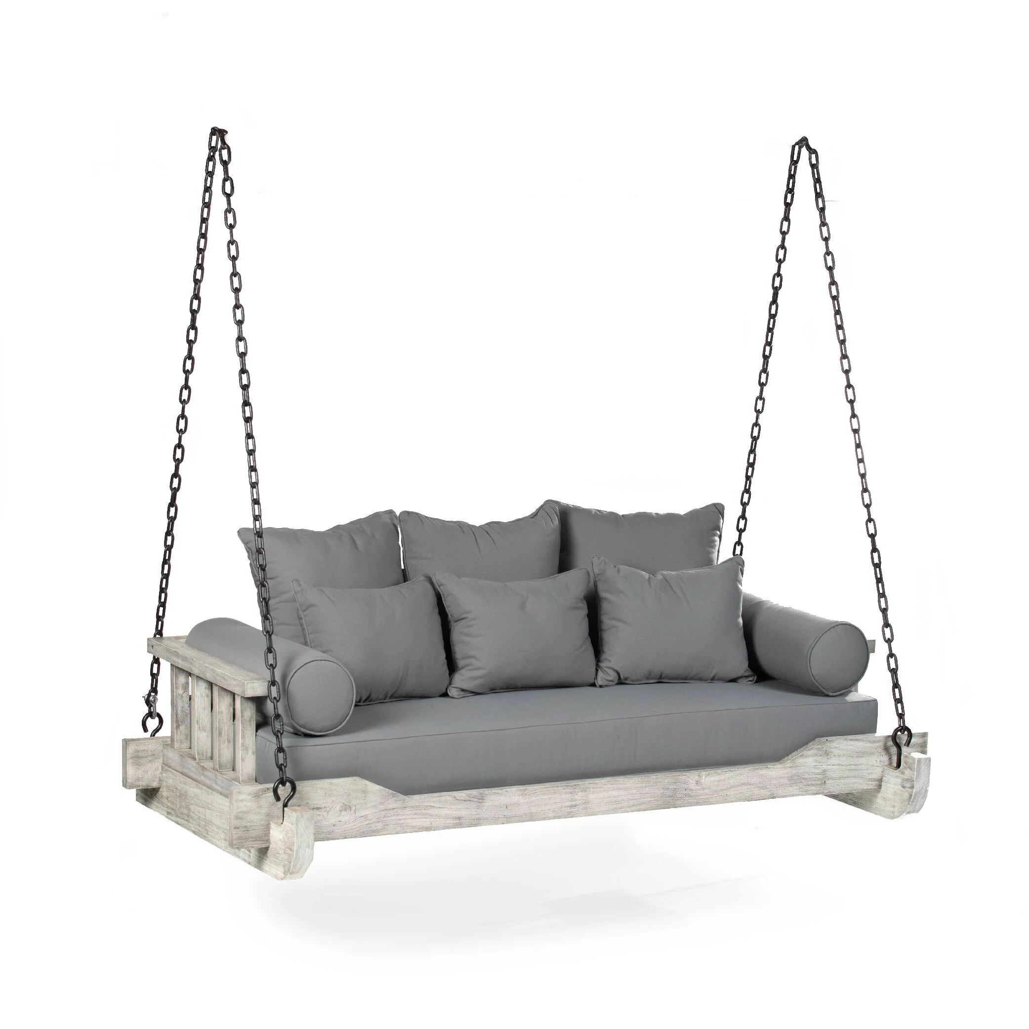 Scratch and Dent, Grade A Teak Twin Porch Swing Bed
