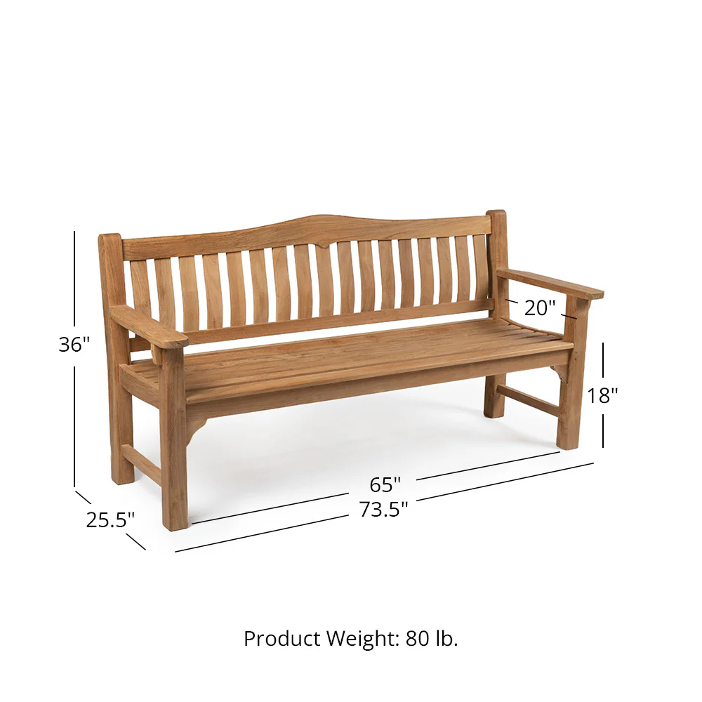 Hawthorne Grade A Teak Bench - Image 24