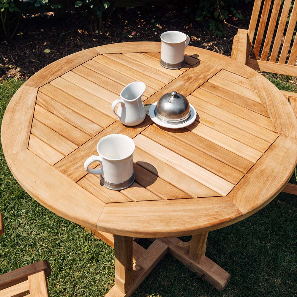Luna Grade A Teak 35" Table - Image 5