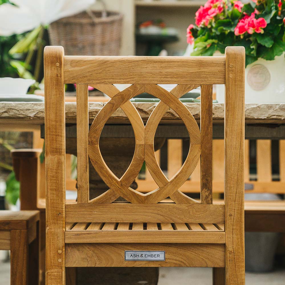 Scratch and Dent, Luna Grade A Teak Chair - Image 3