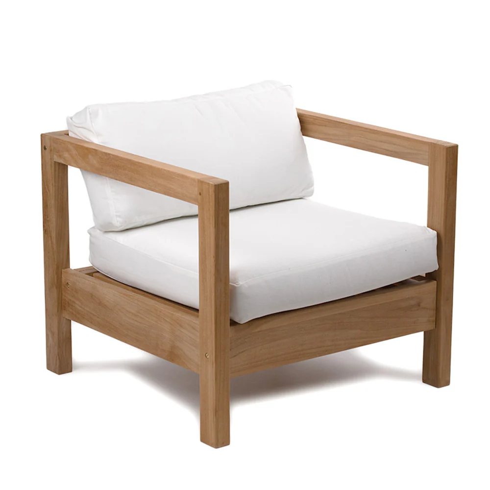 Scratch and Dent, Onyx Grade A Teak Armchair