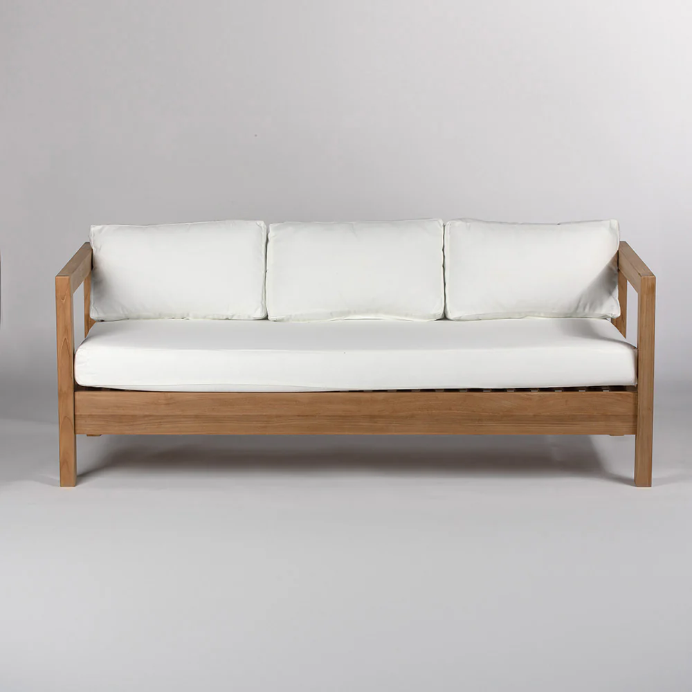 Scratch and Dent, Onyx Grade A Teak Sofa - Image 2