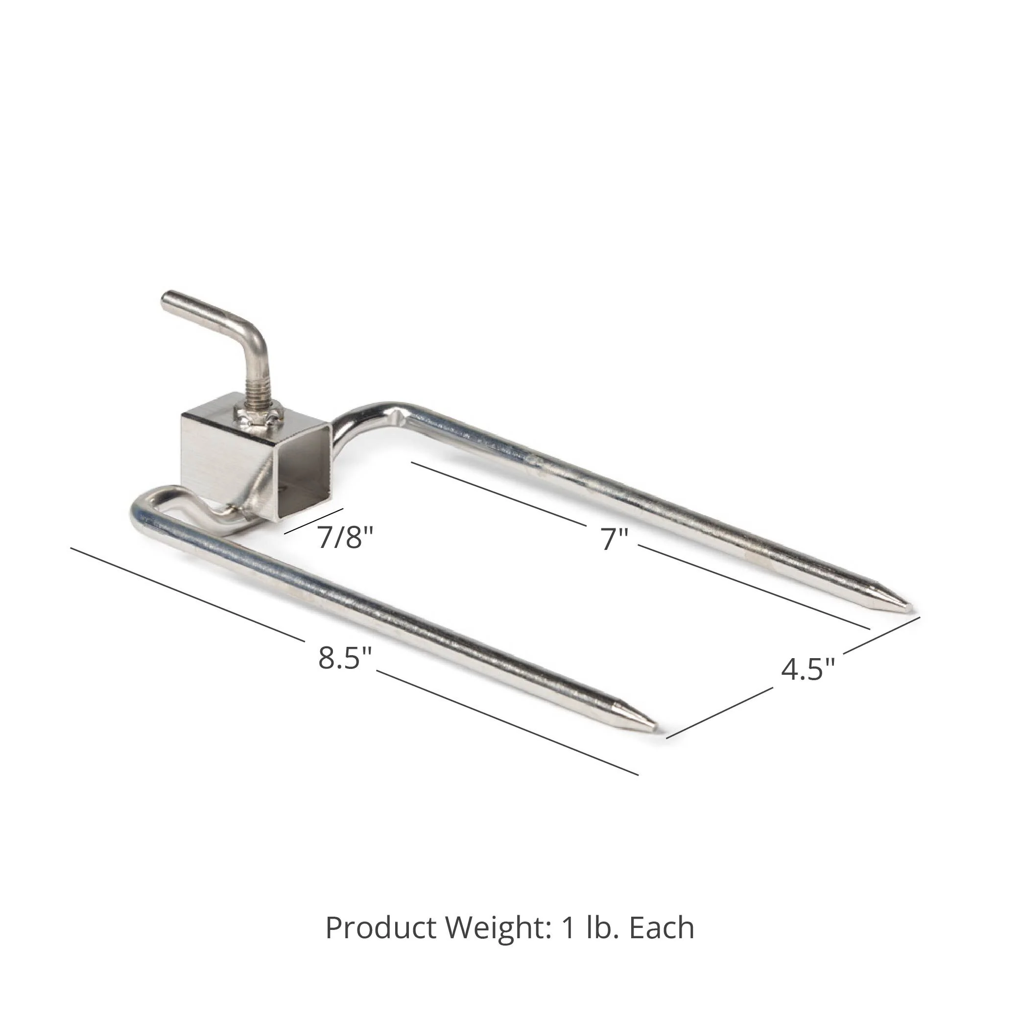 Scratch and Dent, Rotisserie Forks for 7/8" Square Spit Rod - Image 4