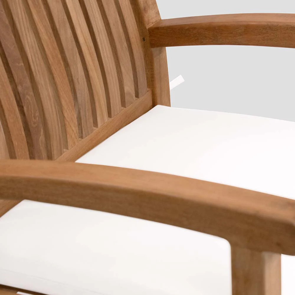 Scratch and Dent, Savannah Grade A Teak Armchair - Image 5
