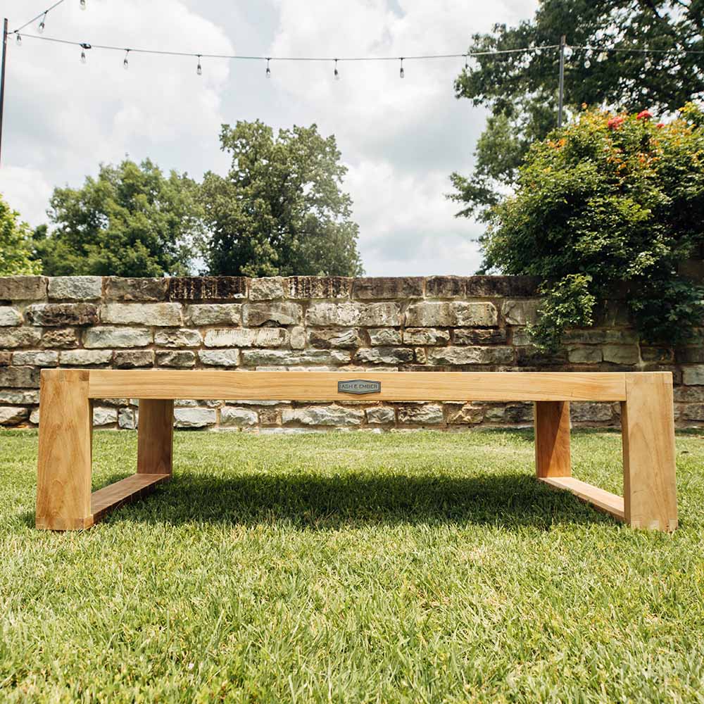 Scratch and Dent, Sierra Grade A Teak 59" Coffee Table - Image 3