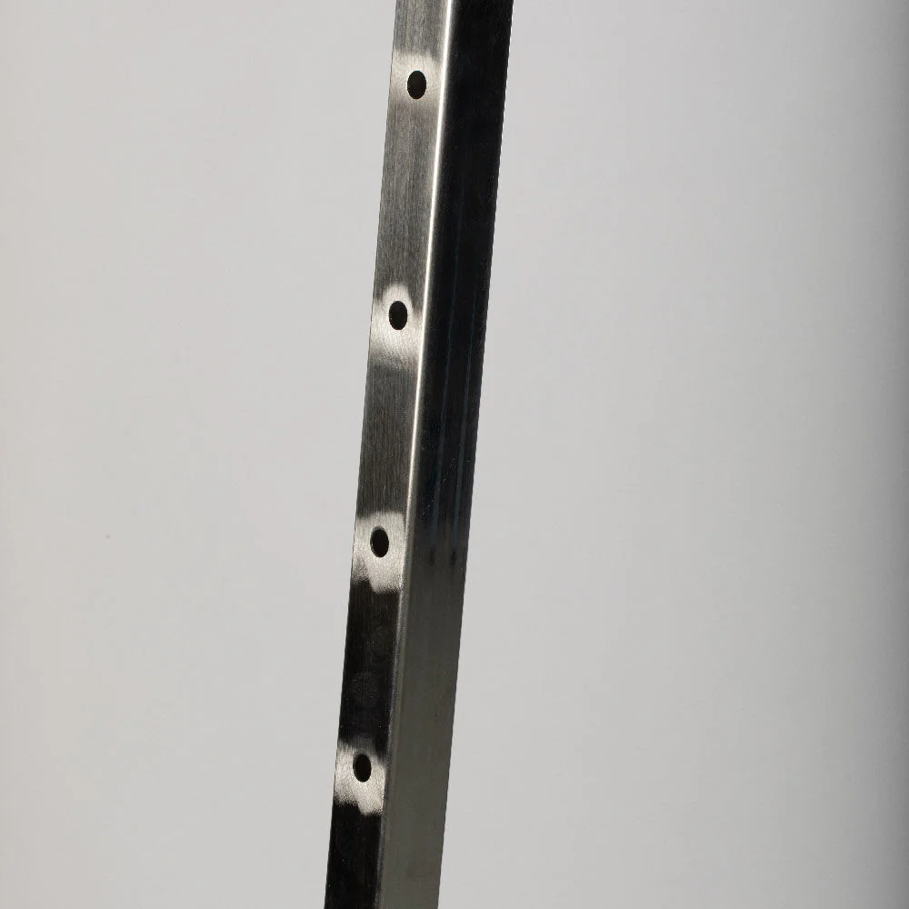 Scratch and Dent, Stainless Steel Asado Cross with Adjustable Base - Image 7