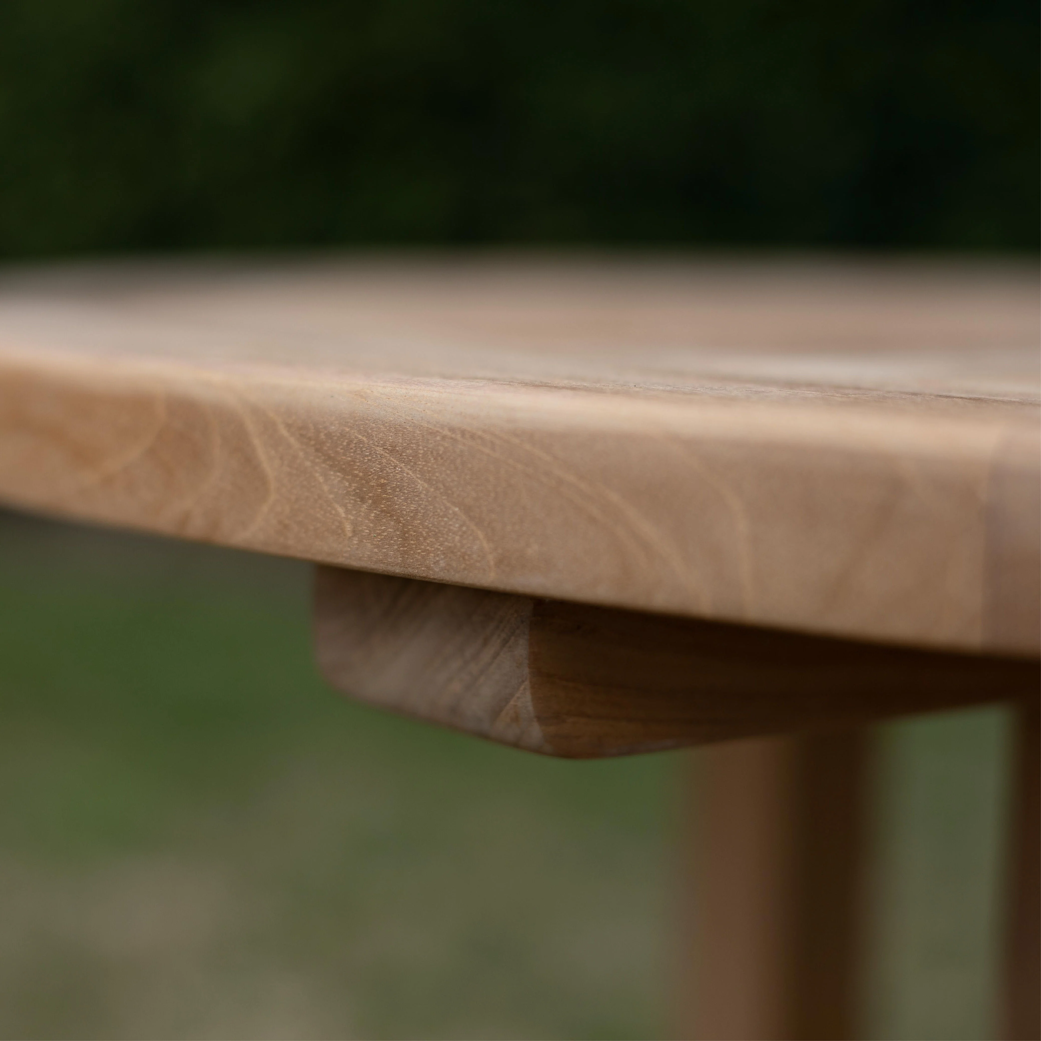 Scratch and Dent - Teak Round Folding Table | 35-In - FINAL SALE - Image 7