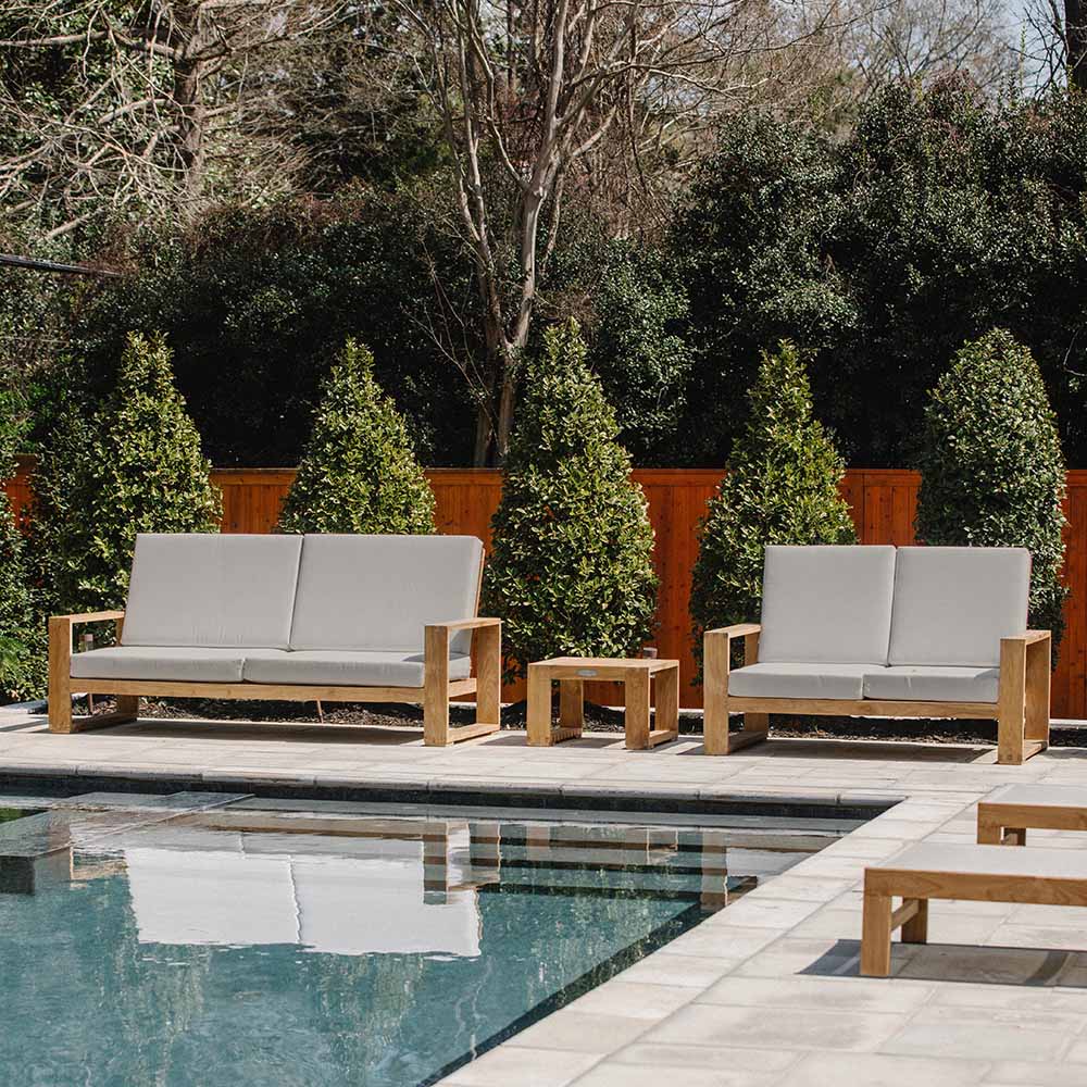 Sunbrella® Cushion Set for 60" Sierra Sofa - Image 12