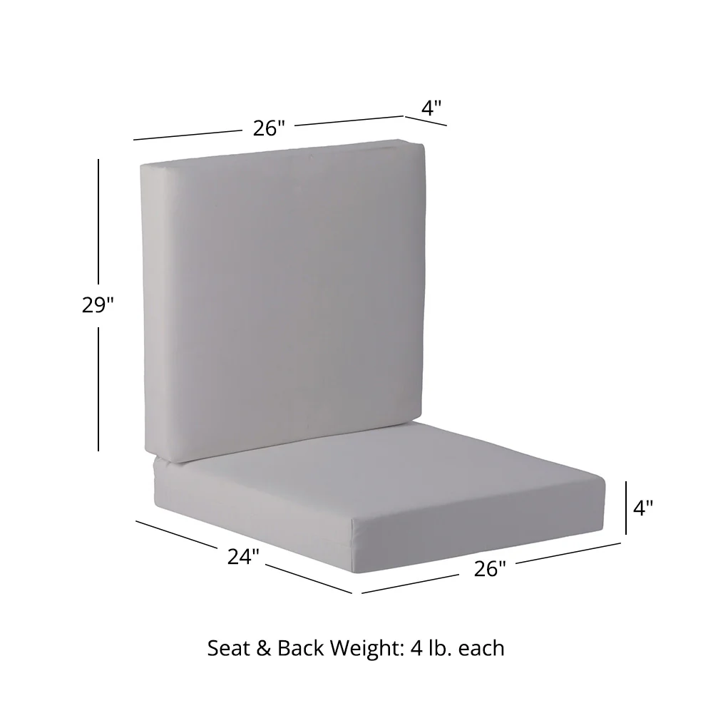 Sunbrella® Cushion Set for 60" Sierra Sofa - Image 16