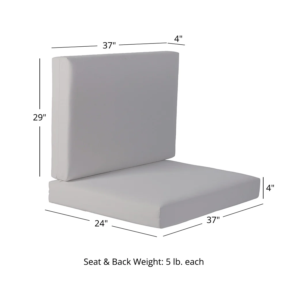 Sunbrella® Cushion Set for 83" Sierra Sofa - Image 16