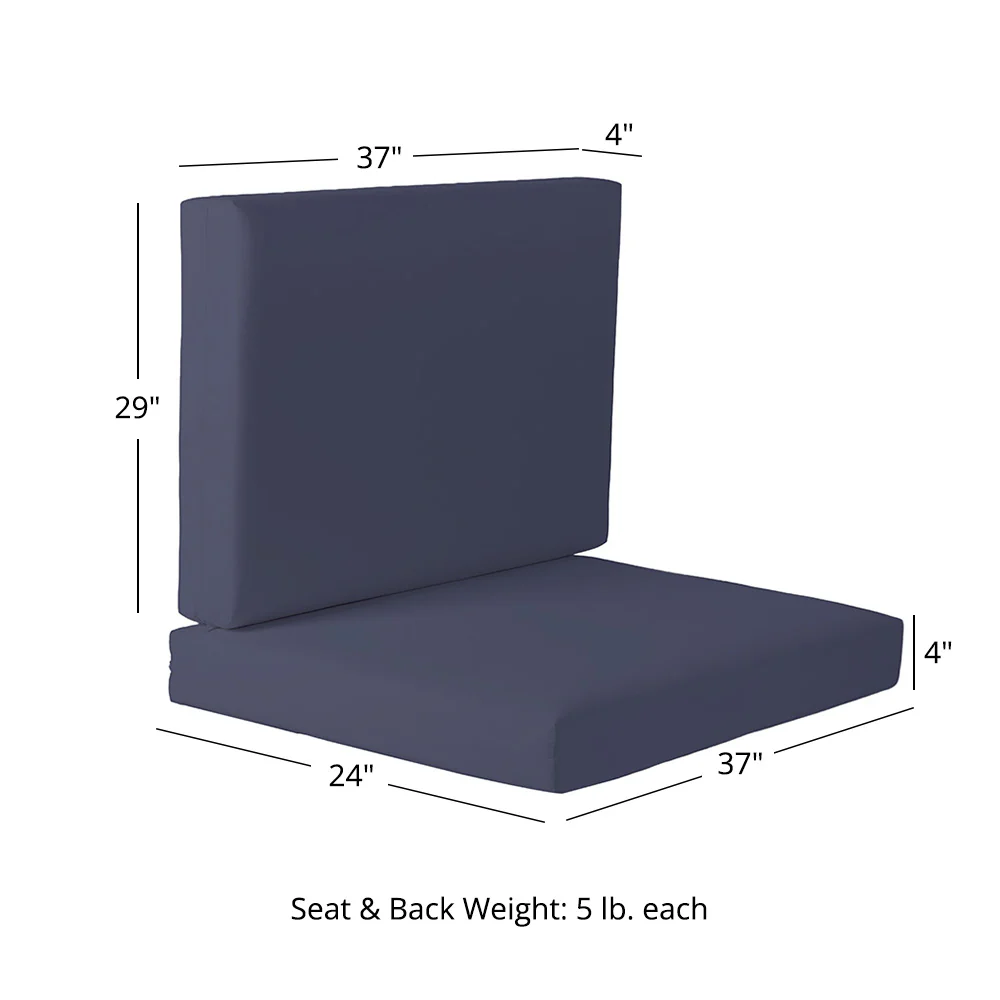 Sunbrella® Cushion Set for 83" Sierra Sofa - Image 32