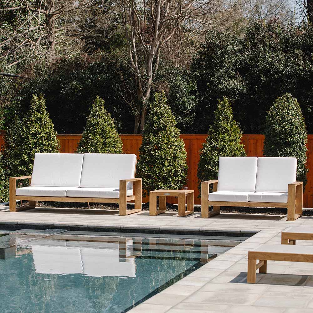 Sunbrella® Cushion Set for 83" Sierra Sofa - Image 4