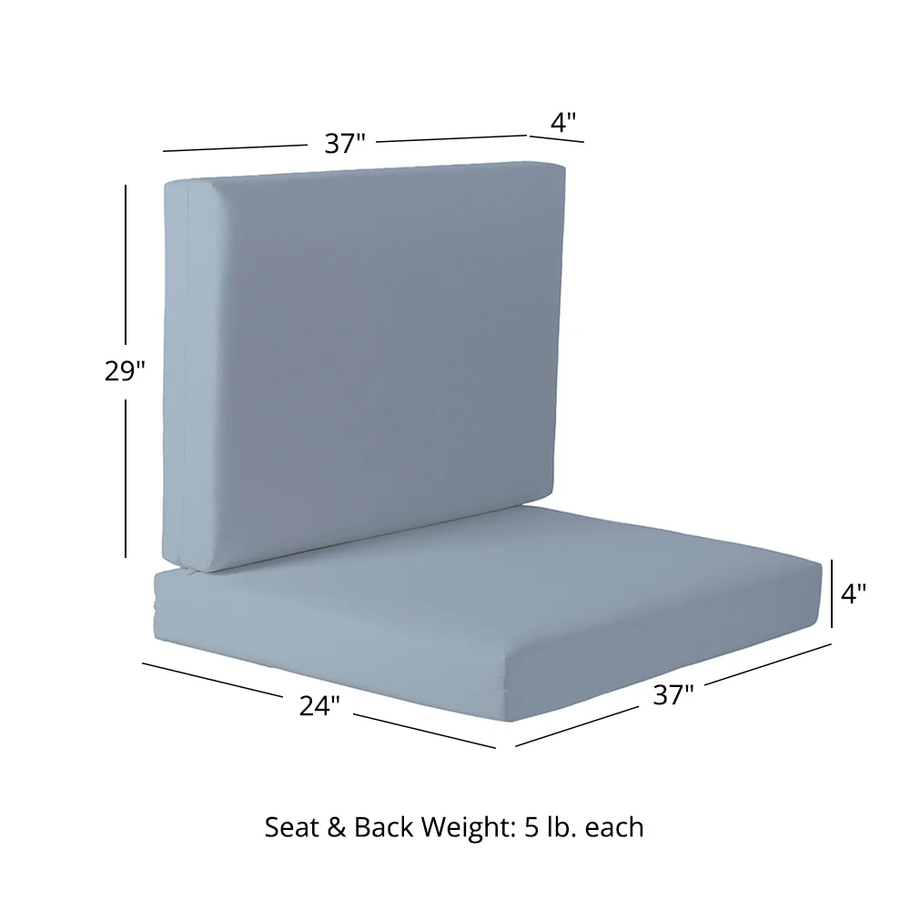 Sunbrella® Cushion Set for 83" Sierra Sofa - Image 40