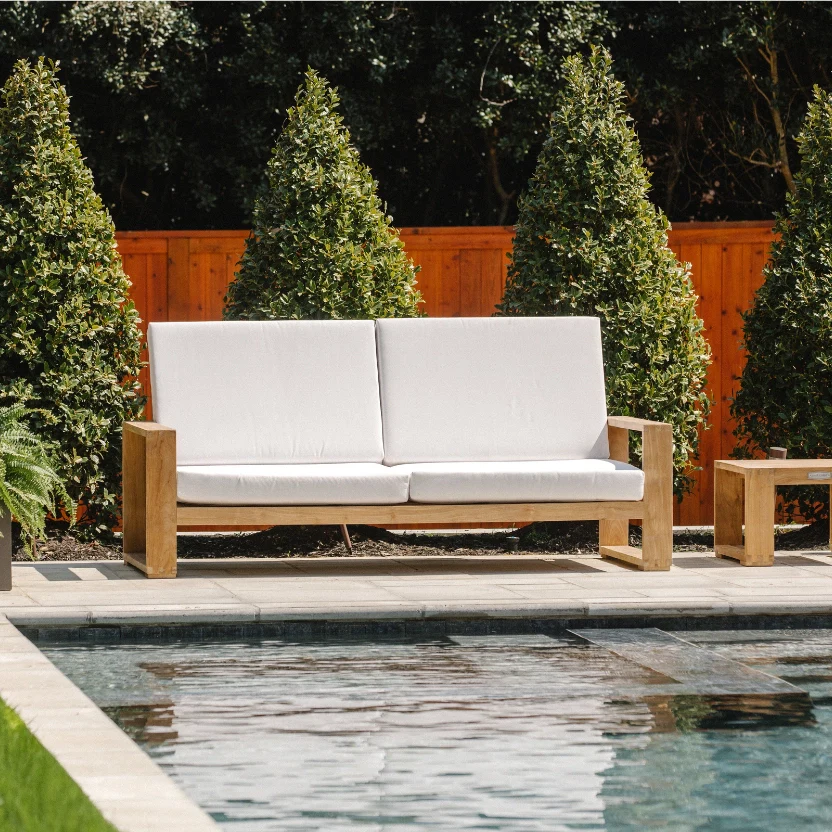 Sierra Grade A Teak Sofa Set - Image 3