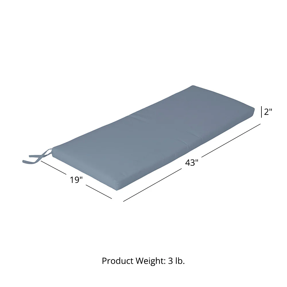 Sunbrella® Cushion for 4 FT Solstice Bench - Image 30