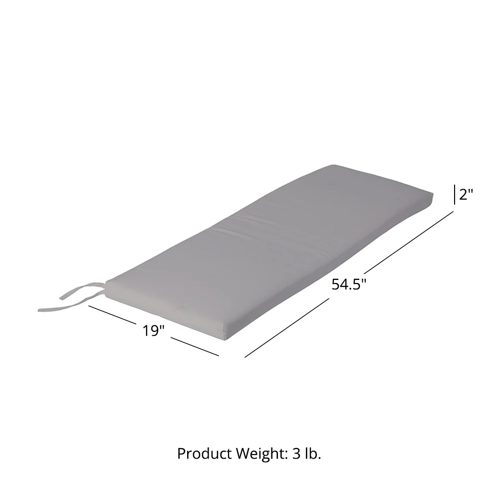 Sunbrella® Cushion for 5 FT Solstice Bench - Image 12