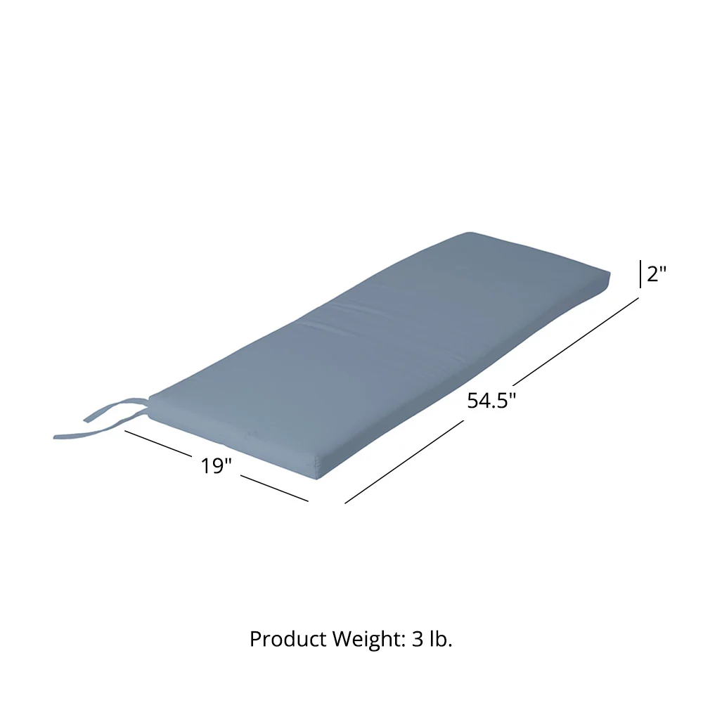 Sunbrella® Cushion for 5 FT Solstice Bench - Image 30