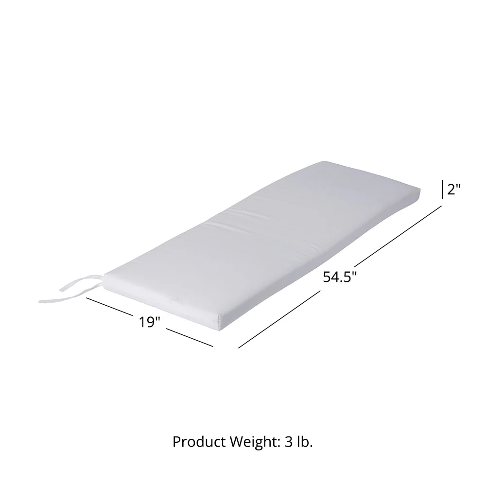 Sunbrella® Cushion for 5 FT Solstice Bench - Image 6