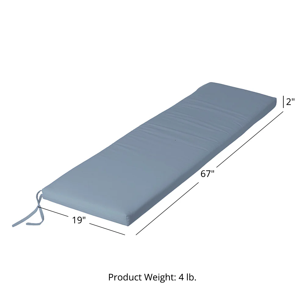 Sunbrella® Cushion for 6 FT Solstice Bench - Image 30