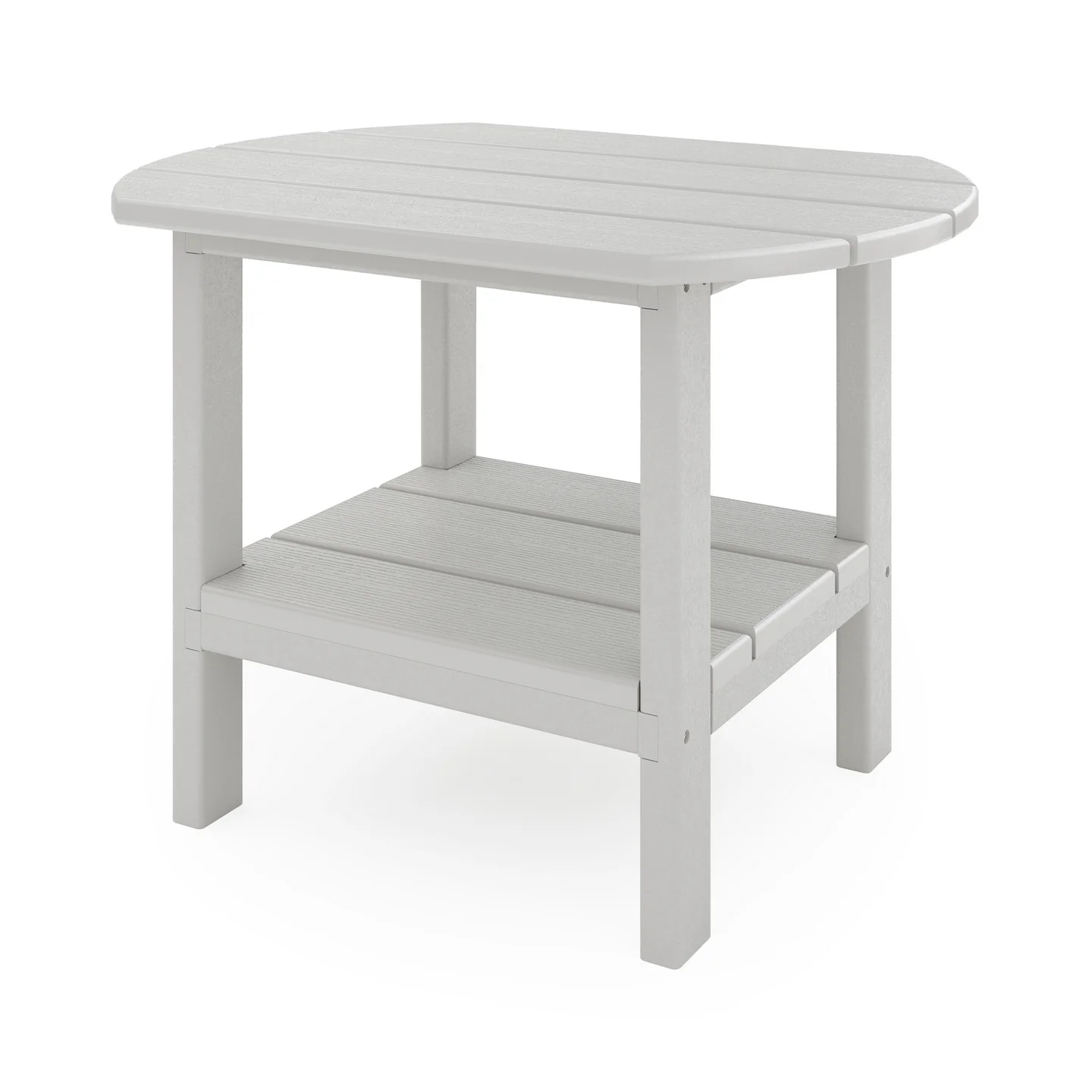 SoPoly 25" St. Simons Oval Side Table - Image 7